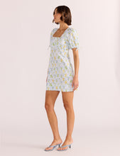 Load image into Gallery viewer, MINK PINK MEADOW PUFF SLEEVE MINI DRESS MEADOW DITSY
