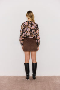 MINK PINK WILLOW BLOUSE FLORAL
