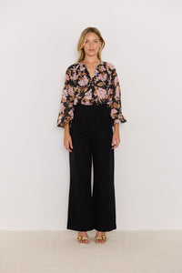 MINK PINK WILLOW BLOUSE FLORAL