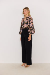 MINK PINK WILLOW BLOUSE FLORAL