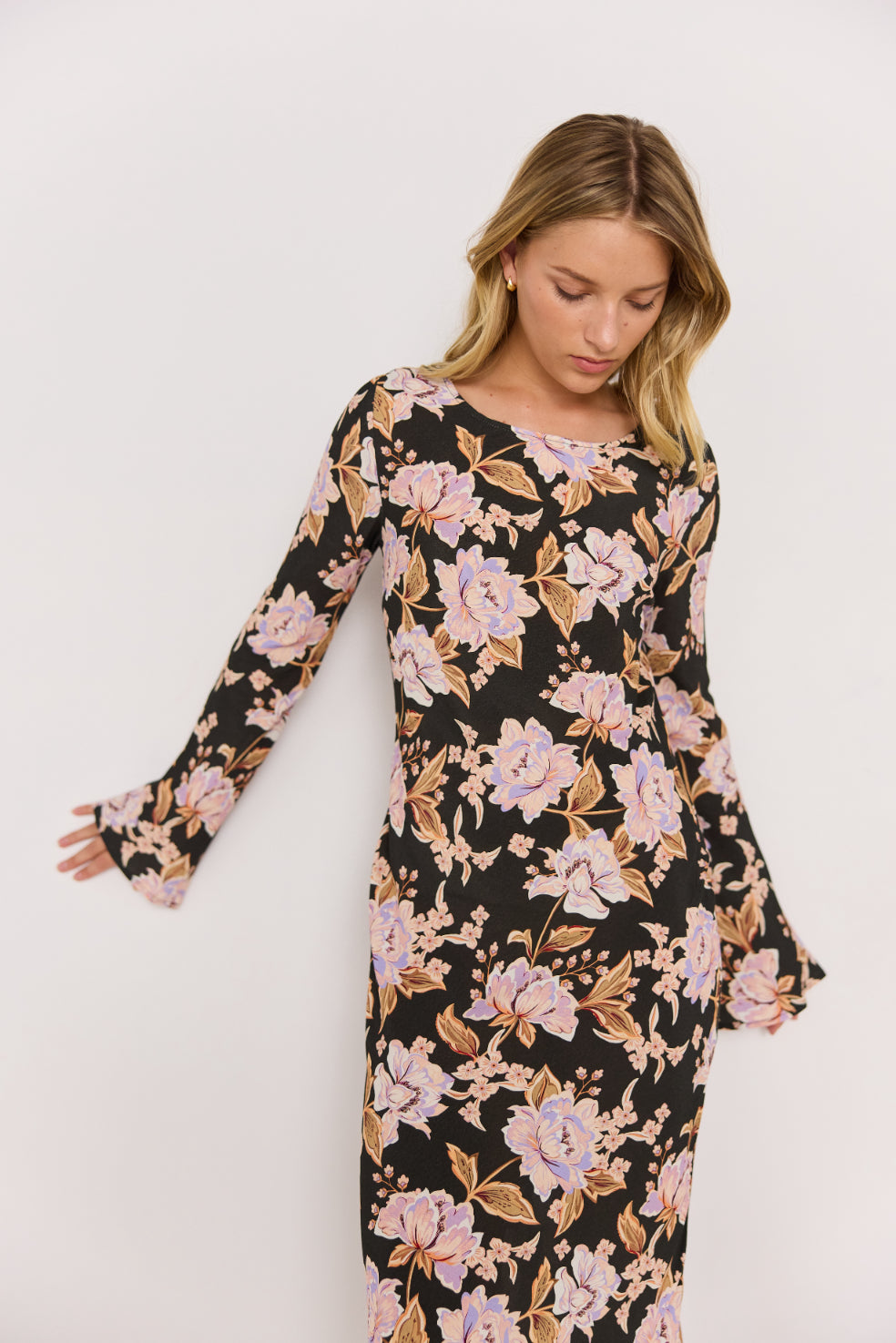 minkpink long sleeve dress MINK PINK WILLOW BIAS MAXI DRESS – Ruby Rose Te Awamutu