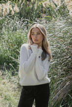 Load image into Gallery viewer, KNEWE MIA SWEATER WINTER WHITE
