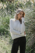 Load image into Gallery viewer, KNEWE MIA SWEATER WINTER WHITE
