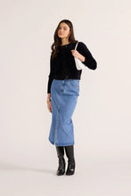 Load image into Gallery viewer, MINK PINK ROWAN FLUFFY CARDIGAN BLACK

