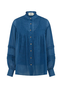 MOS AALIYAH BLOUSE CORNFLOWER