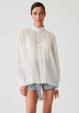 Load image into Gallery viewer, MOS AALIYAH BLOUSE IVORY
