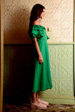Load image into Gallery viewer, COOP BY TRELISE COOPER MY HEART FRILL GO ON DRESS GREEN
