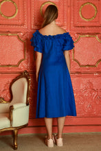Load image into Gallery viewer, COOP BY TRELISE COOPER MY HEART FRILL GO ON DRESS COBALT
