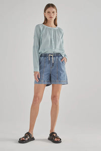 DRICOPER FRIDA DENIM SHORTS RODEO BLUE