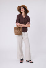 Load image into Gallery viewer, MARLOW MARINA KNIT SHIRT CAROB
