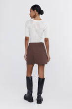 Load image into Gallery viewer, MARLE ELKA SKIRT WASHED PLUM
