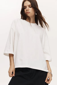 MARLE AUSTIN TEE IVORY