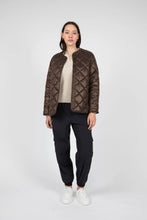 Load image into Gallery viewer, MARLOW ALPINE QUILTED JACKET ESPRESSO
