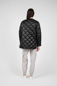 MARLOW ALPINE QUILTED JACKET BLACK