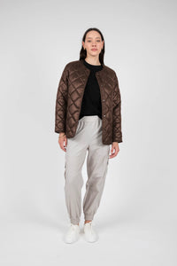 MARLOW ALPINE QUILTED JACKET ESPRESSO