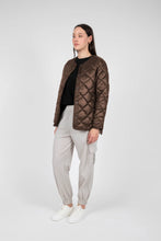 Load image into Gallery viewer, MARLOW ALPINE QUILTED JACKET ESPRESSO
