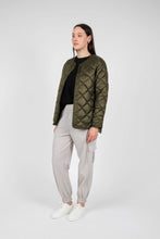 Load image into Gallery viewer, MARLOW ALPINE QUILTED JACKET DARK OLIVE
