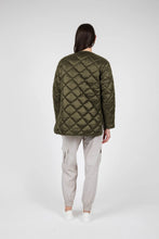 Load image into Gallery viewer, MARLOW ALPINE QUILTED JACKET DARK OLIVE
