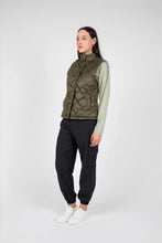 Load image into Gallery viewer, MARLOW ALPINE QUILTED VEST DARK OLIVE
