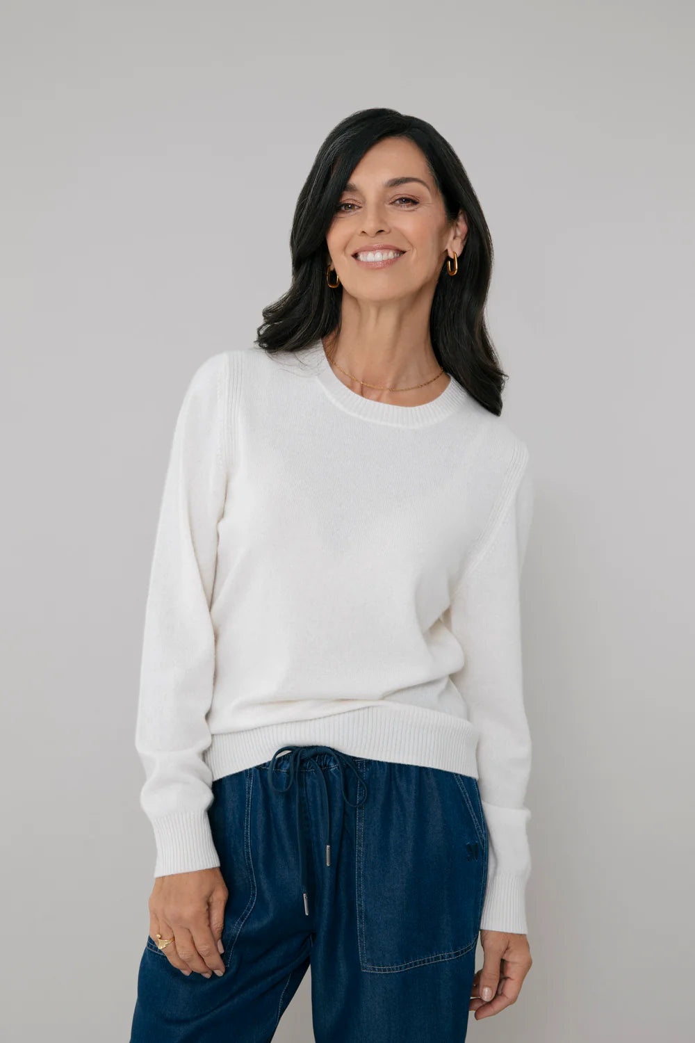 MARLOW CASHMERE CREW NECK