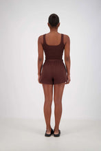 Load image into Gallery viewer, JASMINE ALEXA PANAREA SHORTS BROWN
