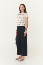 Load image into Gallery viewer, ROWIE MARYANNE BARREL LEG PANTS INK
