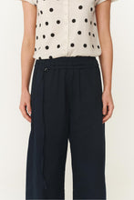 Load image into Gallery viewer, ROWIE MARYANNE BARREL LEG PANTS INK
