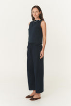 Load image into Gallery viewer, ROWIE MARYANNE BARREL LEG PANTS INK
