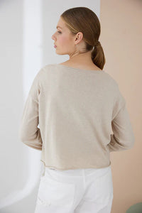 MIA FRATINO MALTA SILKY CARDI