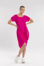 Load image into Gallery viewer, NES FLOW DRESS HOT PINK
