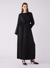 Load image into Gallery viewer, ESMAEE NIGHTFALL MIDI DRESS BLACK
