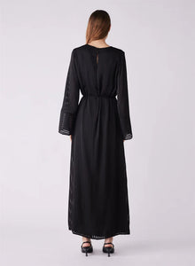 ESMAEE NIGHTFALL MIDI DRESS BLACK