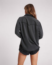 Load image into Gallery viewer, ONE TEASPOON SOFT BLACK TENCEL WESTERN SHIRT

