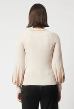 Load image into Gallery viewer, ONCE WAS MERIDIAN MERINO WOOL BLEND TOP BAMBOO
