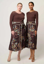 Load image into Gallery viewer, ONCE WAS RHIANNON KNIT TOP MOCHA
