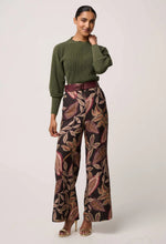 Load image into Gallery viewer, ONCE WAS ROSELLE MERINO WOOL RIBBED KNIT TOP
