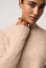 Load image into Gallery viewer, ONCE WAS SAVANNA ALPACA WOOL BLEND FLUFFY SWEATER
