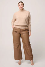Load image into Gallery viewer, ONCE WAS SAVANNA ALPACA WOOL BLEND FLUFFY SWEATER
