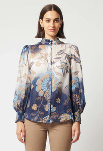 ONCE WAS DYNASTY COTTON SILK SHIRT