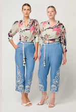 Load image into Gallery viewer, ONCE WAS OLEANDER BLOUSE OASIS FLORA
