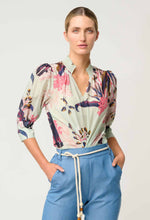 Load image into Gallery viewer, ONCE WAS OLEANDER BLOUSE OASIS FLORA
