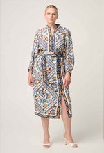 Load image into Gallery viewer, ONCE WAS ZENOBIA FRINGE MIDI SKIRT PETINOS FLOROS
