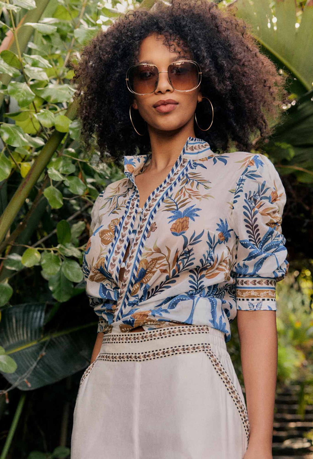 ONCE WAS CALANTHA SHIRT GOLDEN MEDINA