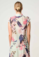 Load image into Gallery viewer, ONCE WAS LUMA FLUTTER SLEEVE TOP OASIS FLORA
