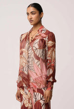 Load image into Gallery viewer, ONCE WAS FREYA BLOUSE CATHEDRAL BOTANIC
