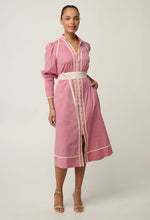 Load image into Gallery viewer, ONCE WAS ISLA DRESS BLUSH CHAMBRAY
