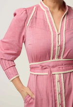 Load image into Gallery viewer, ONCE WAS ISLA DRESS BLUSH CHAMBRAY
