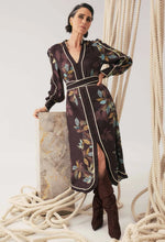 Load image into Gallery viewer, ONCE WAS CAMILLE DRESS EMBER VINES

