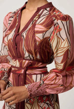 Load image into Gallery viewer, ONCE WAS LILIANA MAXI DRESS CATHEDRAL BOTANIC
