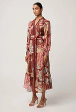 Load image into Gallery viewer, ONCE WAS LILIANA MAXI DRESS CATHEDRAL BOTANIC
